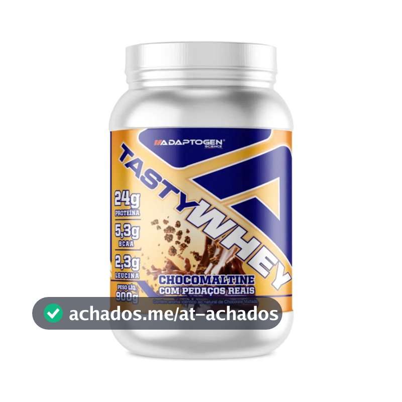 Proteina Para Ectomorfo Tasty Whey Sabor Chocomaltine 900g Sabor Choco Maltine