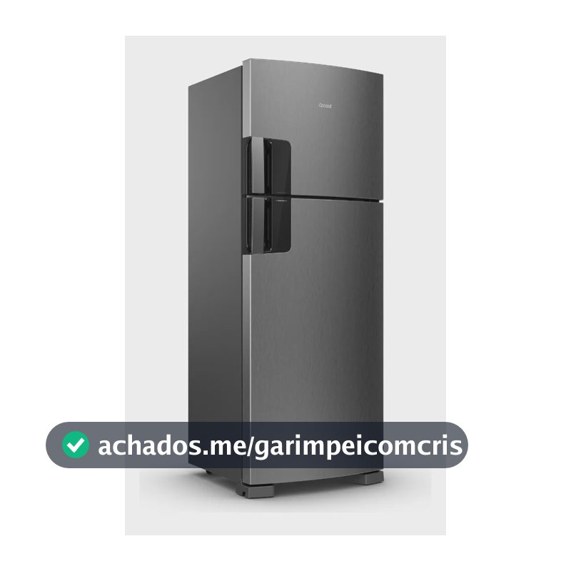 Geladeira Consul Frost Free 455 Litros Duplex Inox - CRM53MK