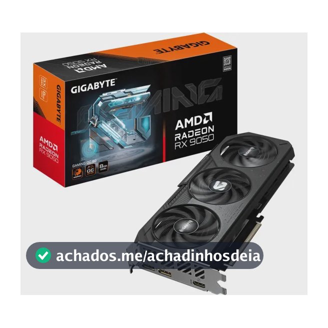Placa gráfica Gigabyte Radeon Rx 9050 Gaming Oc 8gb Gddr6