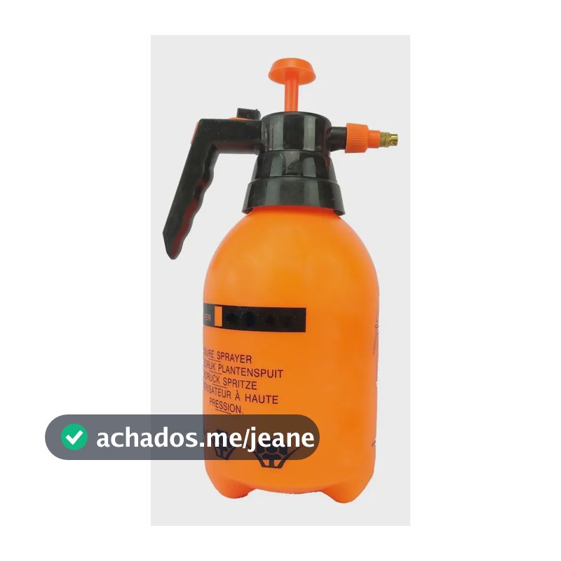 Borrifador Manual Com Gatilho 3 Litros Pulverizador