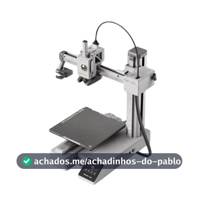 Impressora 3D Bambu Lab A1 Mini cor cinza Sem AMS