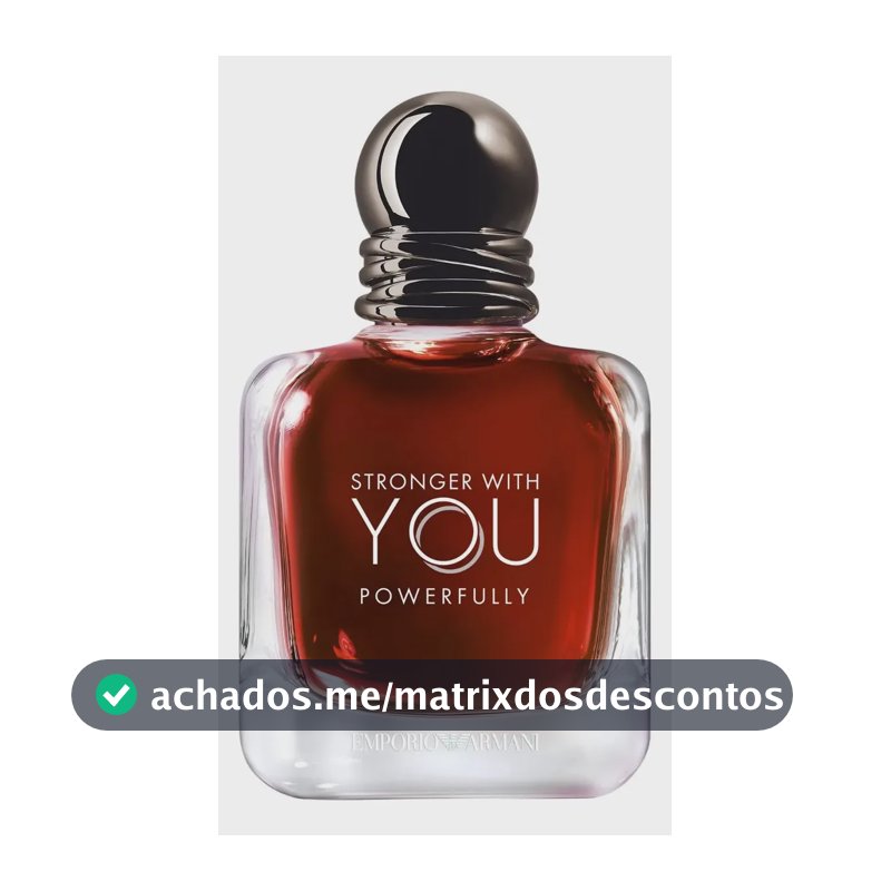 Perfume Giorgio Armani Stronger With You Powerfully Masculino Eau De Parfum 50 Ml