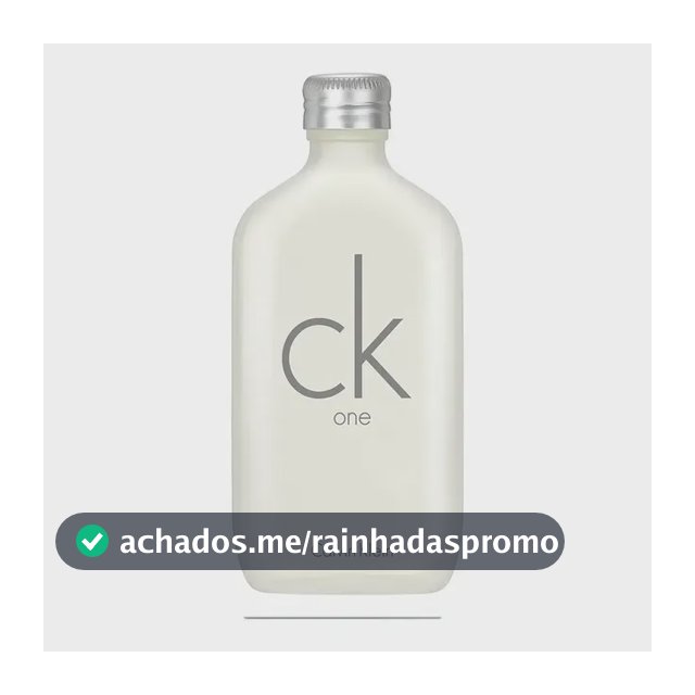 Perfume Unissex Calvin Klein Ck One 100ml Eau de Toilette EDT Cítrico Aromático Compartilhável