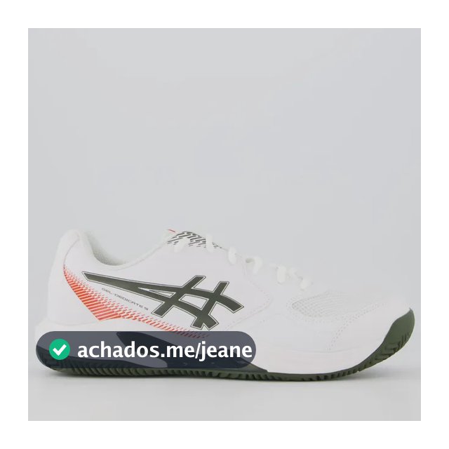 Tênis Asics Gel Dedicate 9 Clay Branco E Verde Branco - 43 Br
