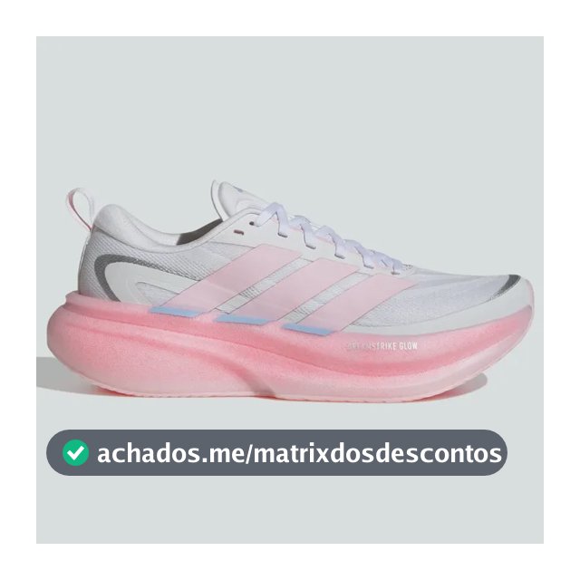 Tênis adidas Supernova Glide Corrida Diária Rua Branco 36 Br