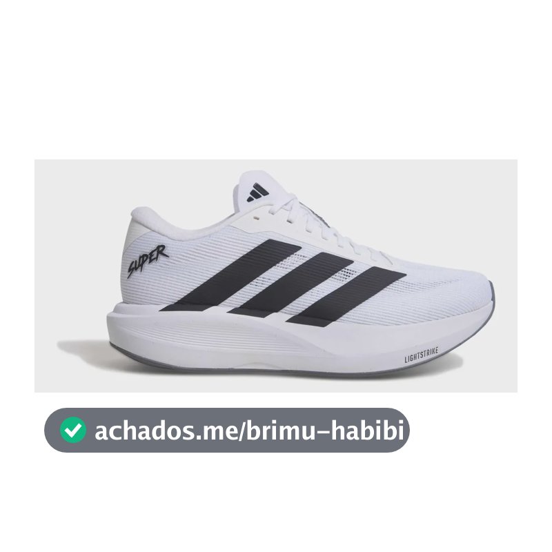 Tênis Masculino Super adidas Branco Lisa 40 Br