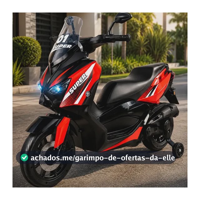 Moto Elétrica Scooter Infantil 12v Revvo Xr Bang Toys