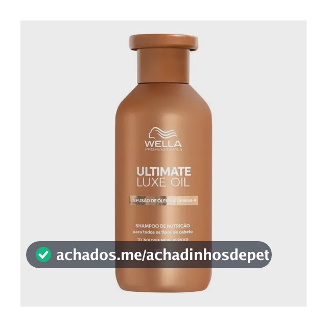 Wella Professionals Ultimate Luxe Oil Shampoo 250ml