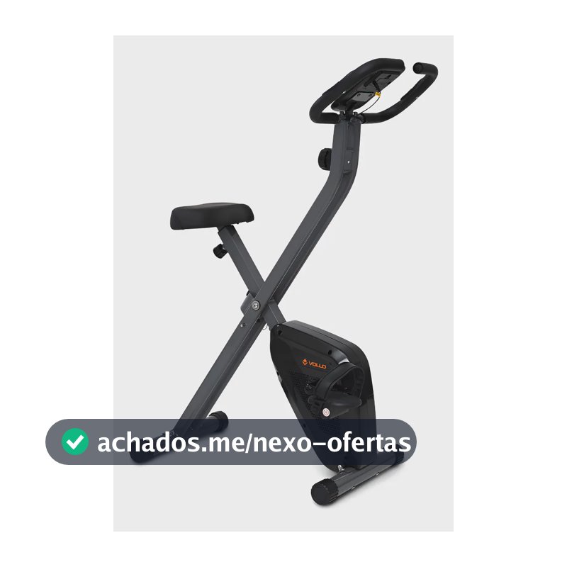 Bicicleta Ergométrica Vertical Magnética Dobrável X-bike Vollo