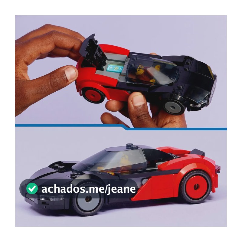 Kit de construção do supercarro elétrico LEGO® City 60486