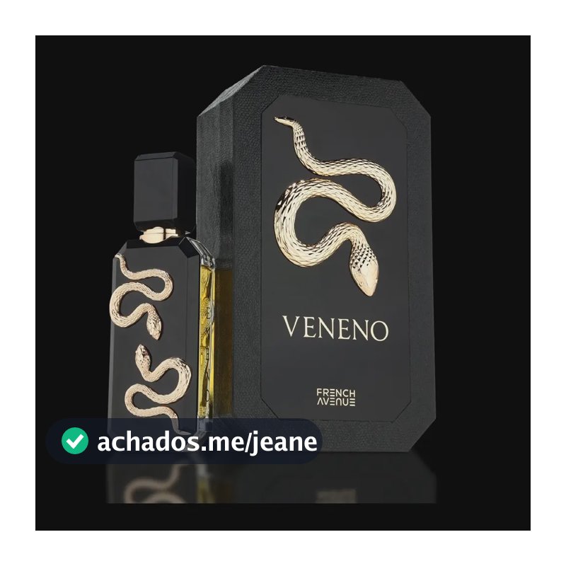 Perfume Veneno French Avenue 100ml EDP Original Perfume Árabe Unissex