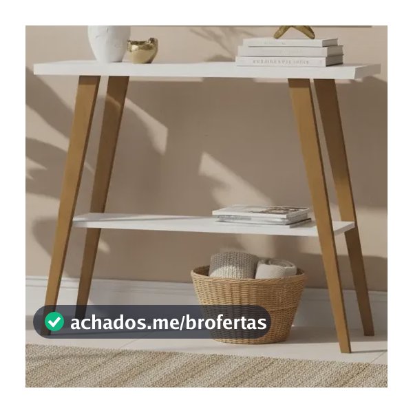 Aparador Buffet 2 Prateleiras Em Mdf Hall De Entrada