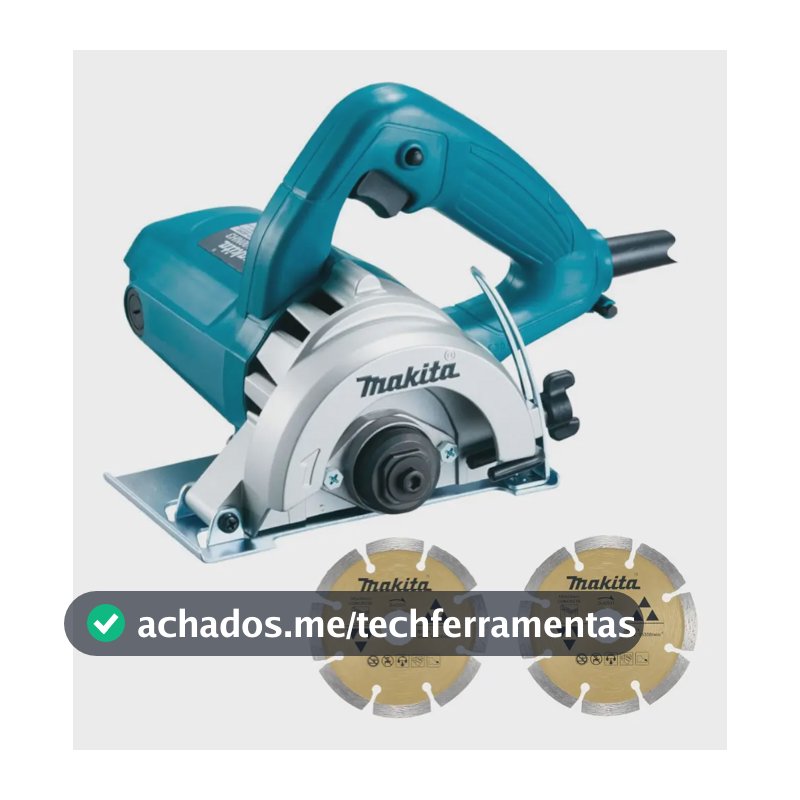 Serra Mármore 4.3/8 1300w C/ 2discos 4100NH3ZX2 Makita