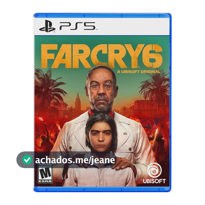 Jogo Far Cry 6 Ps5 Midia Fisica