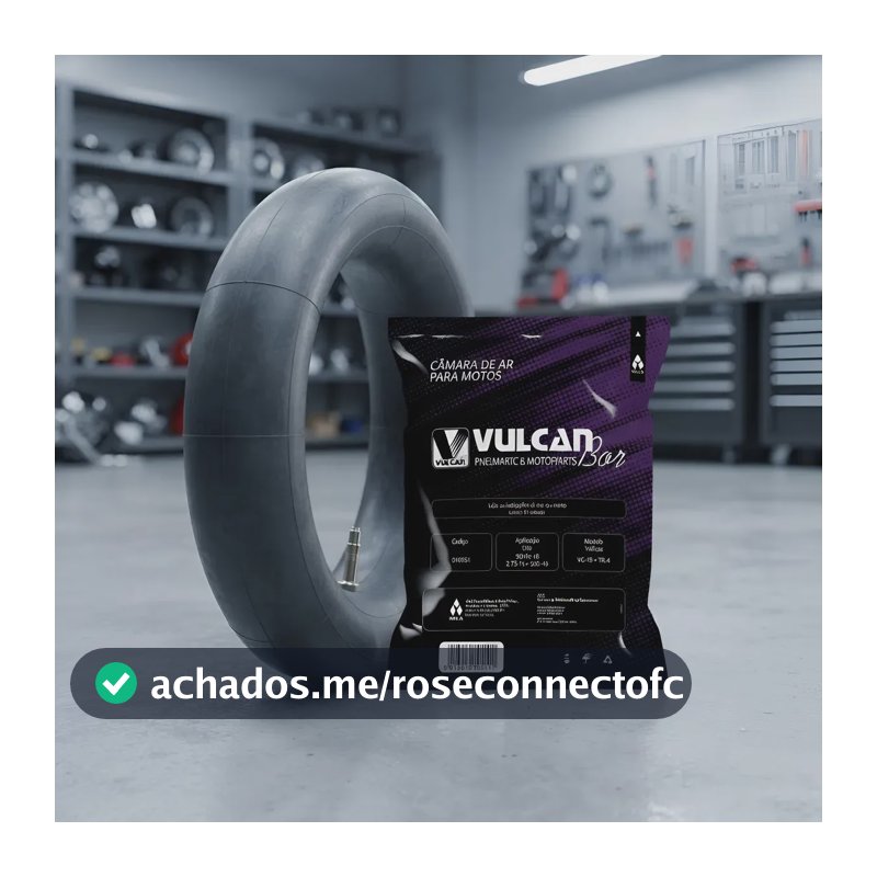 Câmara De Ar Aro 18 Válvula Tr-4 Cg Fan Titan Ybr Vulcan bor