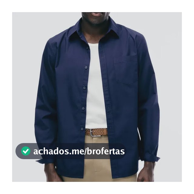 Camisa Básica Masculina Manga Longa Slim Hering