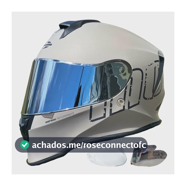 Capacete Mormaii M1 Fechado Diversas Cores - Promoção