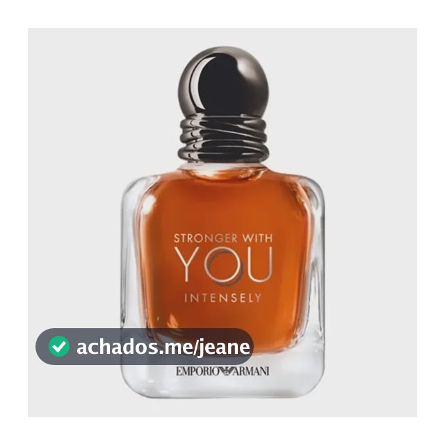 Armani Stronger With You Intensely - Perfume Masculino 50ml