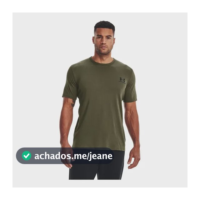Camiseta Sportstyle Under Armour Left Chest Masculina