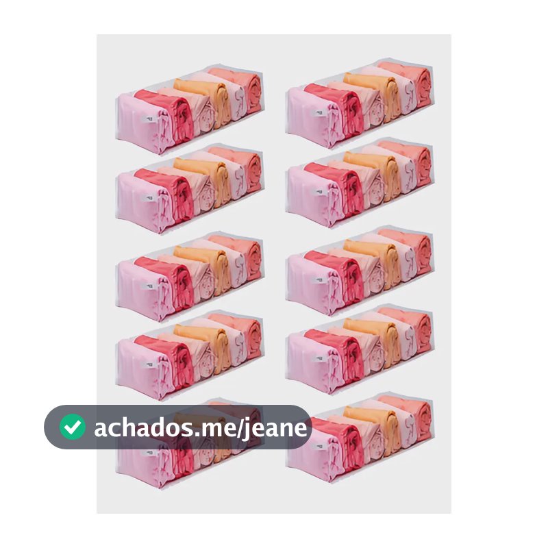 Kit Promocional 10 Unid. Organizador De Gavetas M