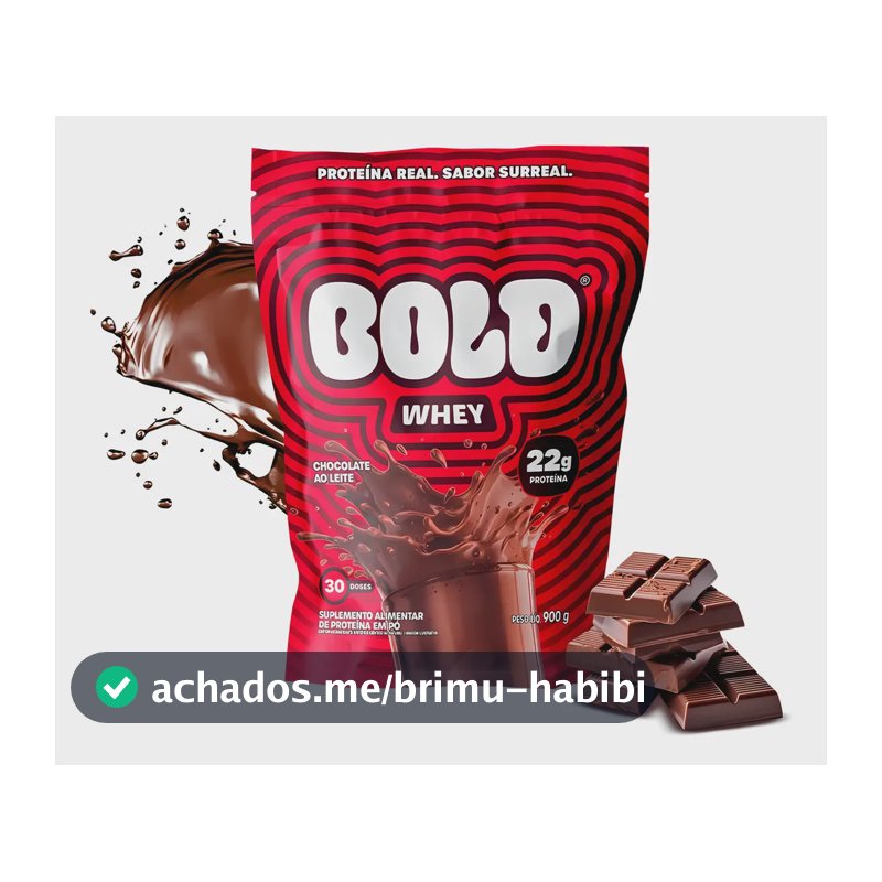 Bold Whey Chocolate Ao Leite Refil 900g