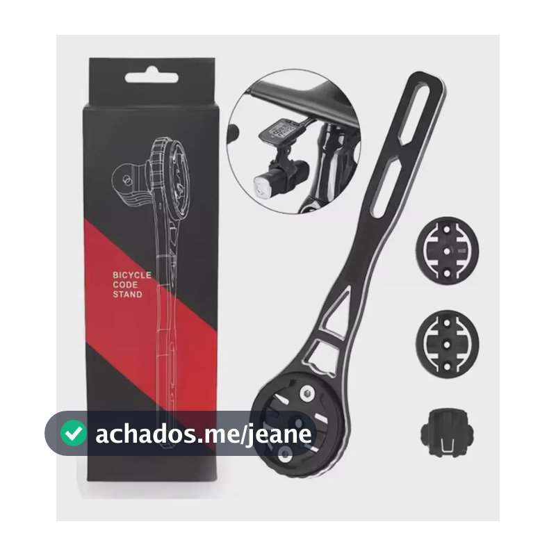 Suporte Gps Guidão Integrado Aero Carbono Garmin Brayton