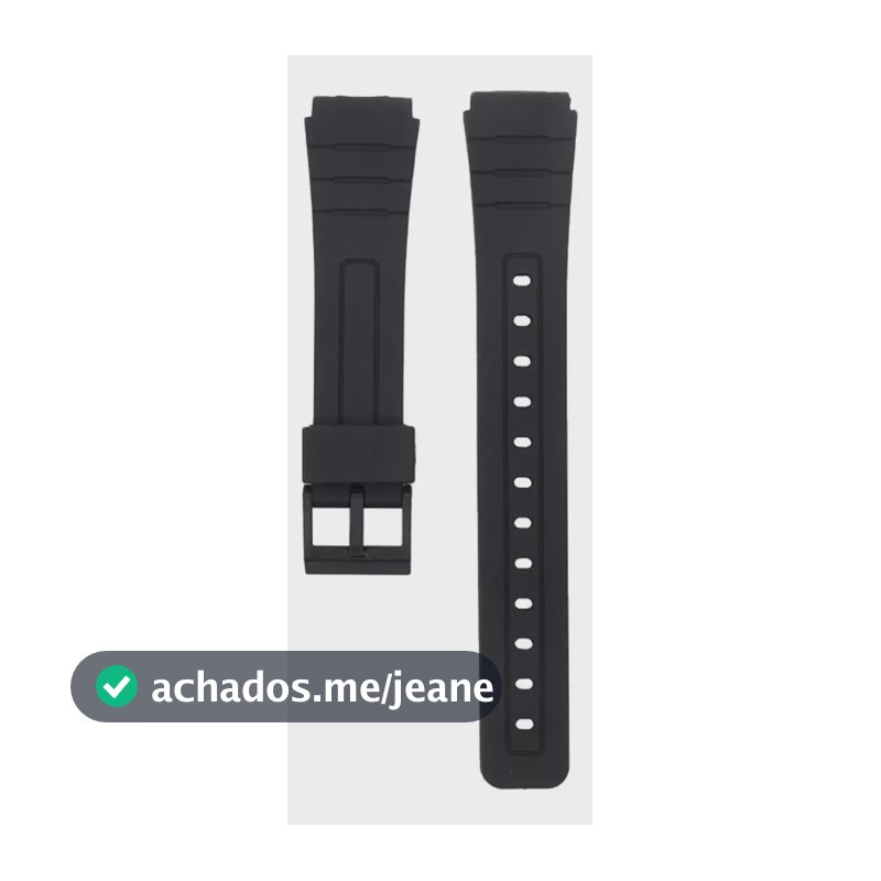 Pulseira Para Relógio Casio F-91w F-94w F-105wf-106w+pinos