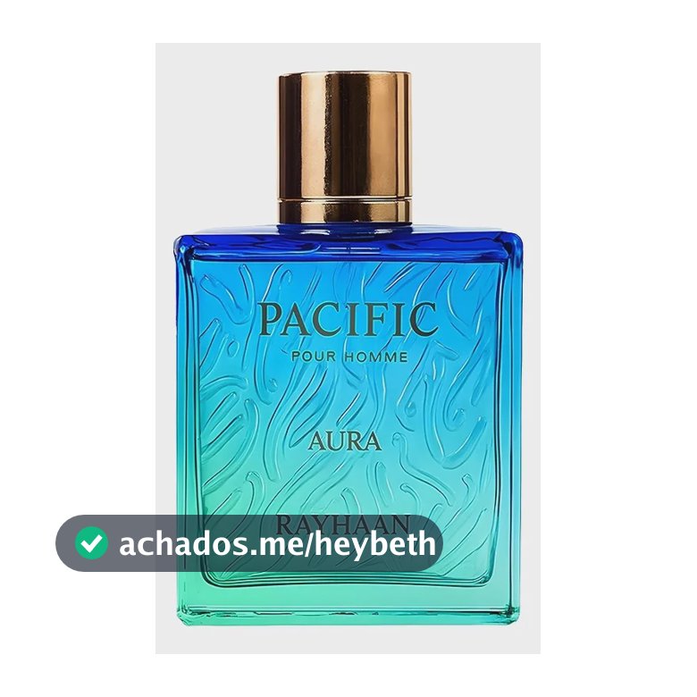 Perfume Pacific Aura Rayhaan Masculino 100ml | Alta Fixaçao