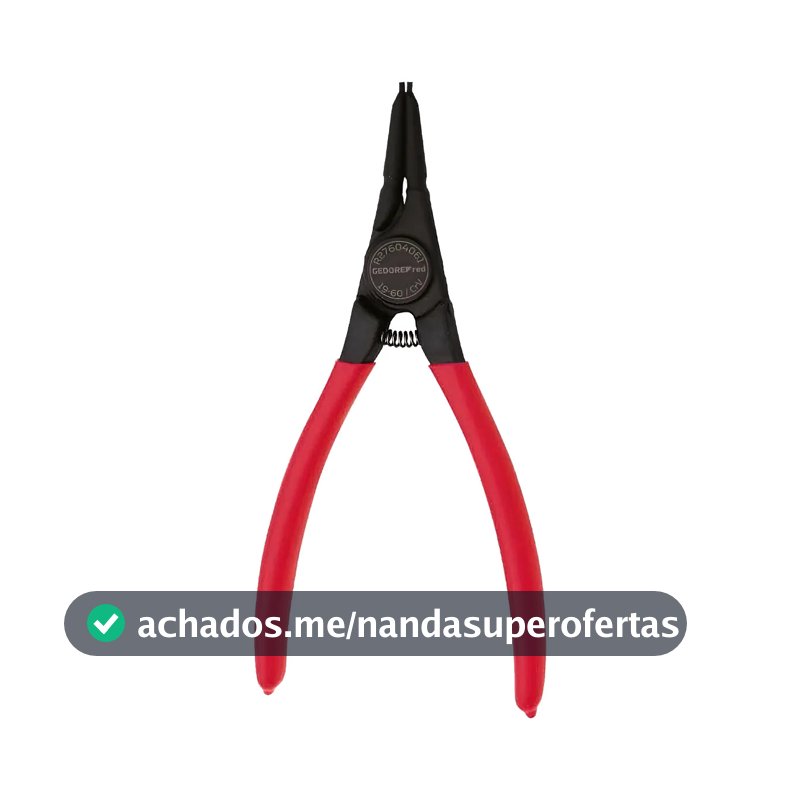 Alicate Para Anéis Externos Gedore Red Bico Reto 7