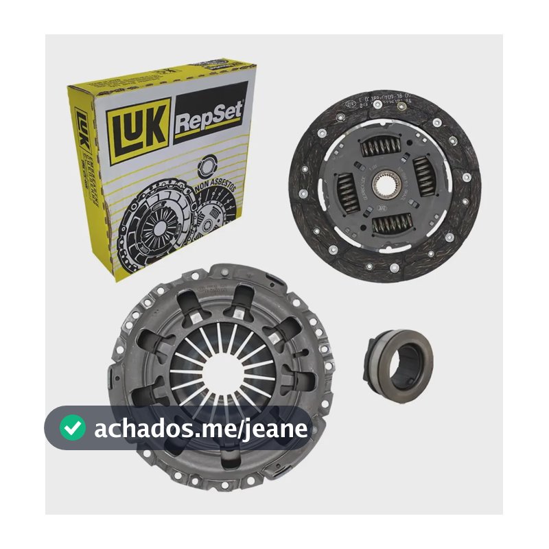 Kit Embreagem Saveiro G6 1.6 8v 2014 Completo Original Luk