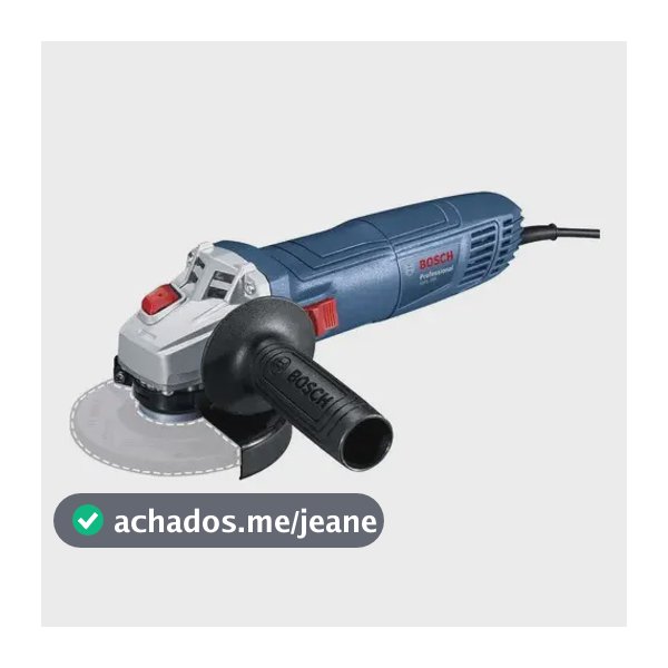 Esmerilhadeira Bosch Gws 700, eixo 710w, cor M14, cor azul marinho