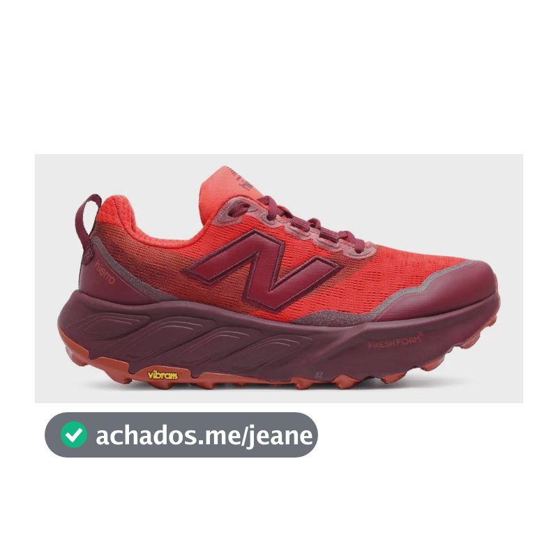 Tênis New Balance Hierro V9 Masculino Para Trilha Original Vermelho 40