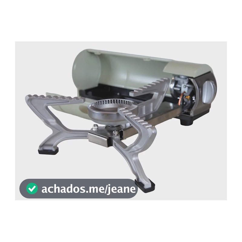 Fogareiro Dobrável Iron Nautika Ignição Automática Compacto