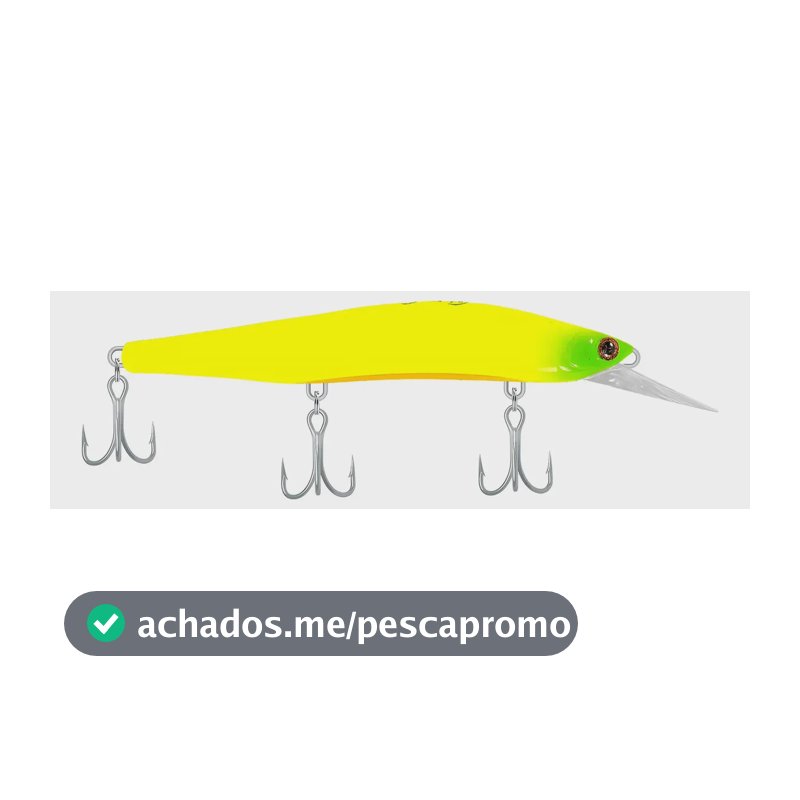 Isca Nakamura Saru 110 +1 11cm 17g Opaca Verde Limão 4 108 Opaca Verde Limão 4