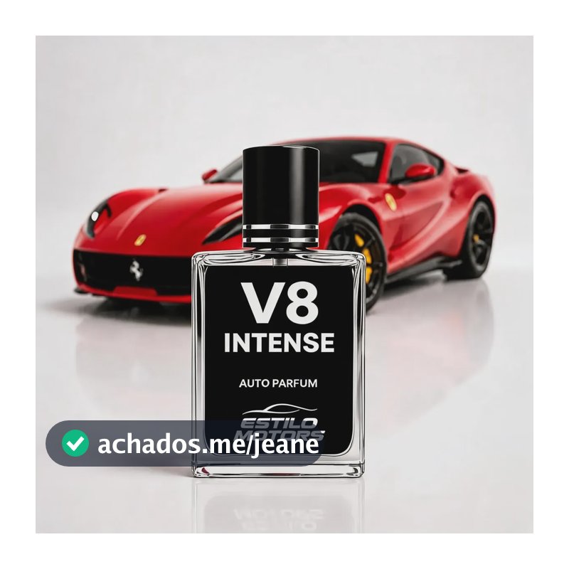 Perfume Automotivo V8 Intense - Estilo Motors Branco