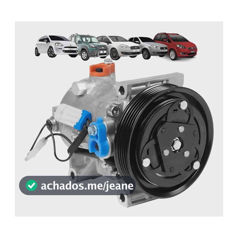 Compressor Calsonic Fiat Palio Siena Strada Uno Fir Fiorino