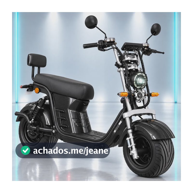 Scooter Elétrica X 13 Pro 1.000w, 60v, 24ah, Nfc E Bluetooth Preto Xs