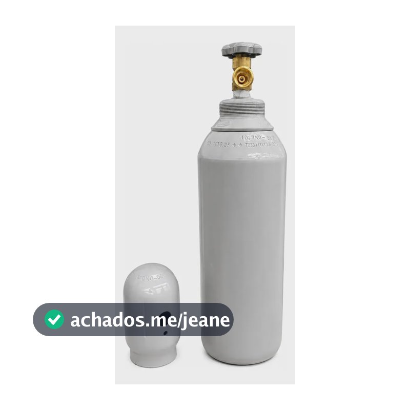 Cilindro De Nitrogênio 7 Litros Nacional  Com Capacete 0