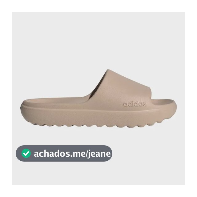 Chinelo Adilette Lumia adidas Marrom 36-37