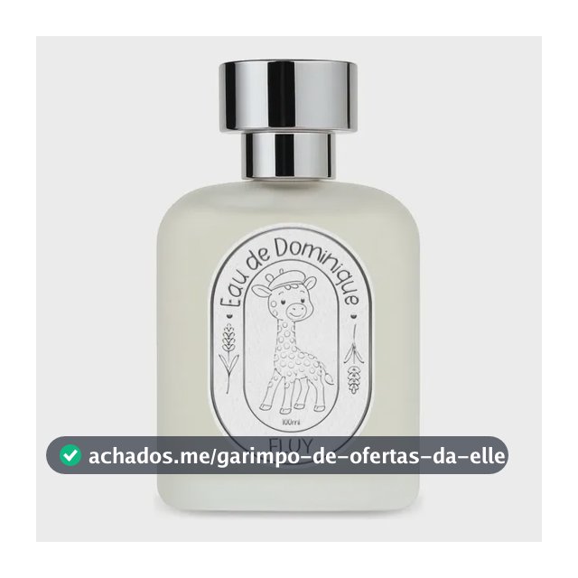 Perfume Infantil Eau De Dominique 100 Ml - Fluy