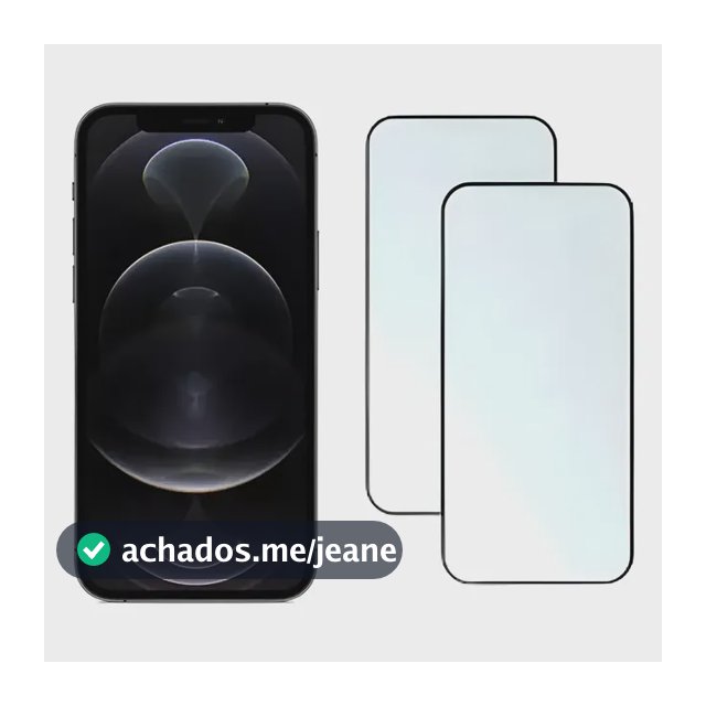 Kit 2 Pelicula 9d Cerâmica iPhone XR 11 12 13 14 15 Pro Max
