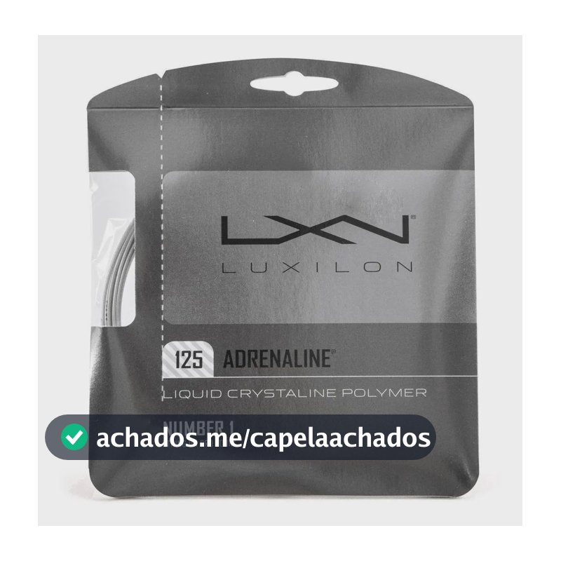 Corda Para Raquete Wilson Luxilon Adrenaline 16l 1.25mm Cart