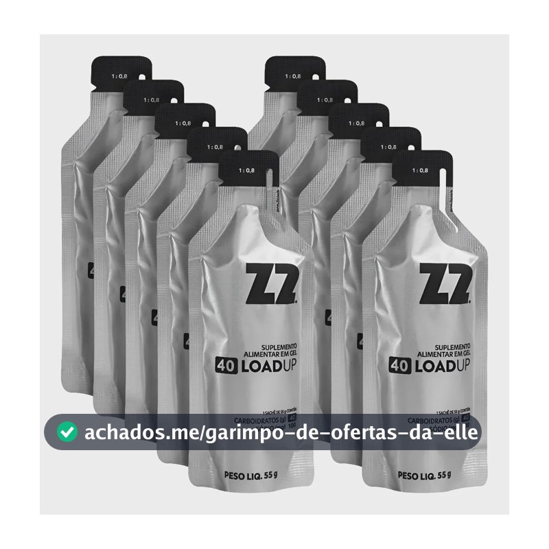 Energy Gel Z2 Original 40 Carb Box 10uni Sachê 55g Original