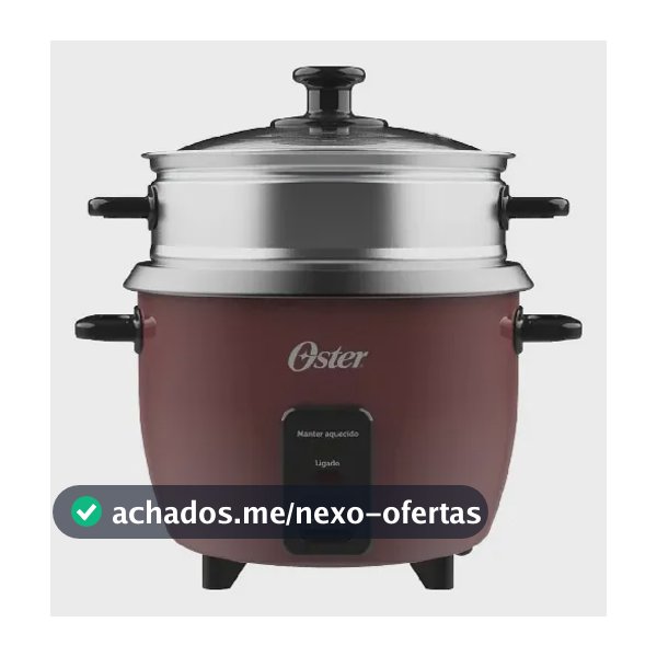 Panela Elétrica De Arroz 1l Oster Bordô Oster