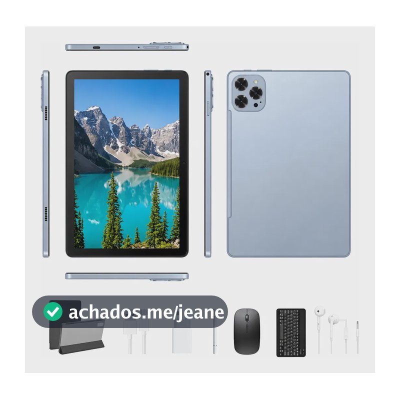 Tablet M15 Pro 10.1 8gb Ram 128gb + Caneta + Teclado M15azul