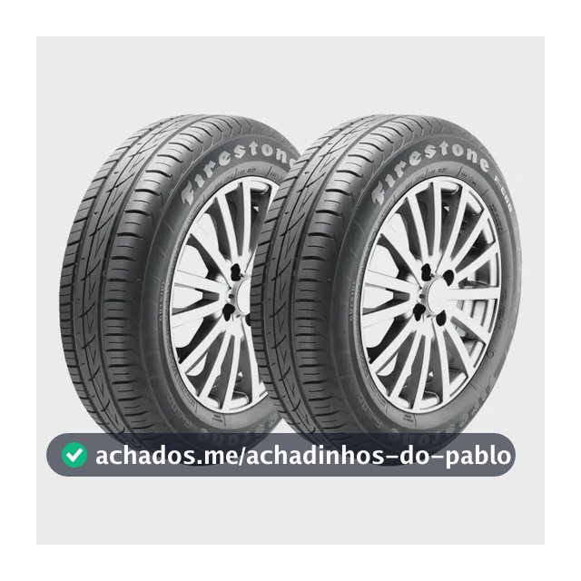 Kit 2 Pneus 175/70R14 Firestone F-600 84T Aro 14