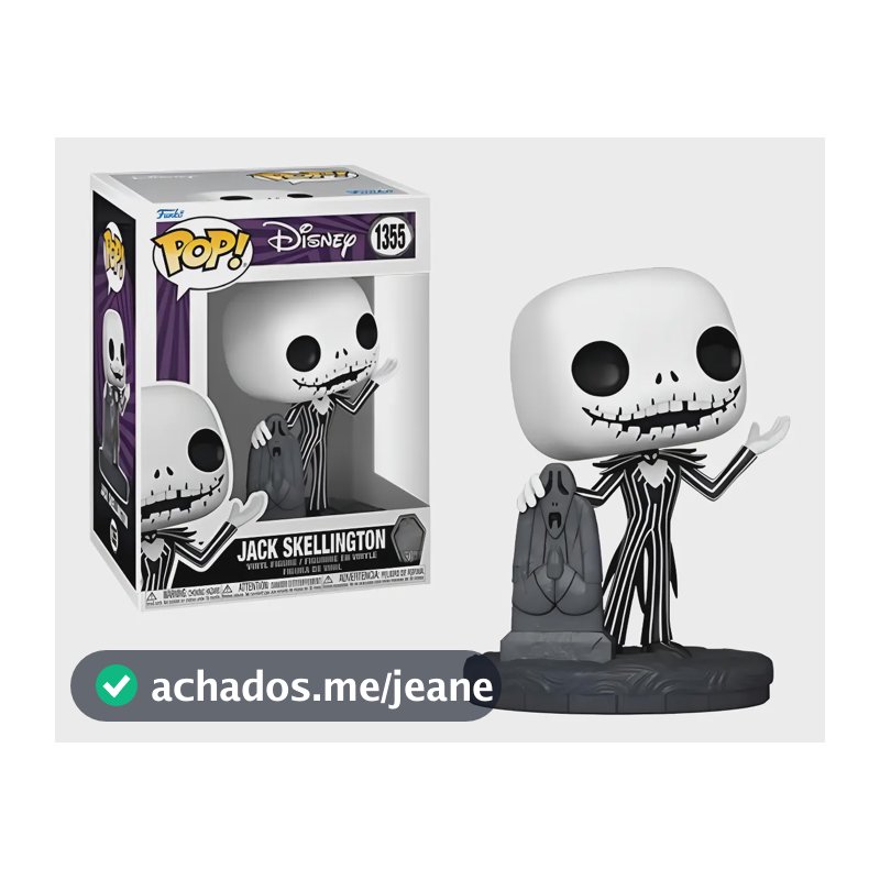 Pop! Funko Jack Skellington #1355 | O Estranho Mundo De Jack