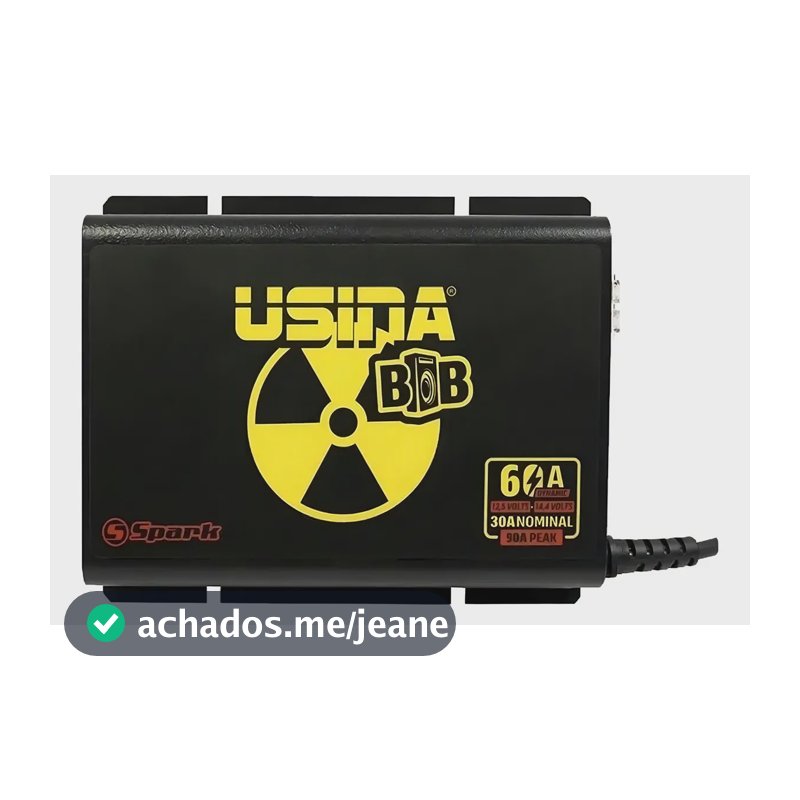 Fonte Usina Bob 60A Spark 12V Bivolt 375 W SUDY1260BV Amplificador Classe D