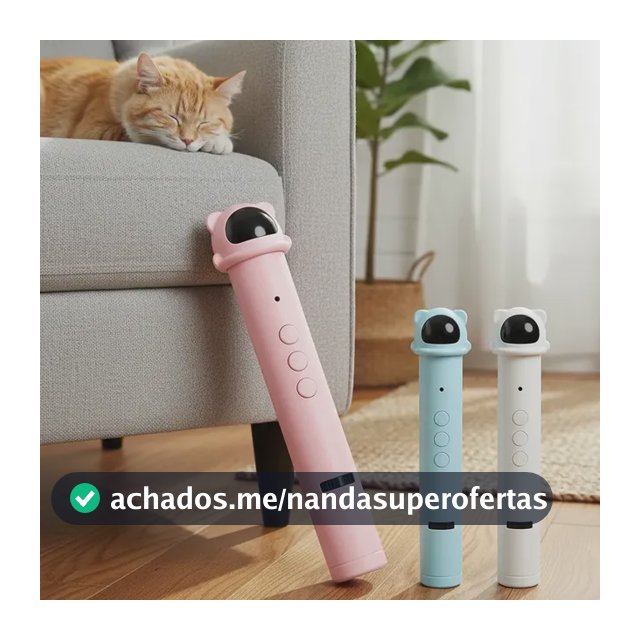Brinquedo Gato Cachorro Pet Laser Interativo Anti Stress Variada