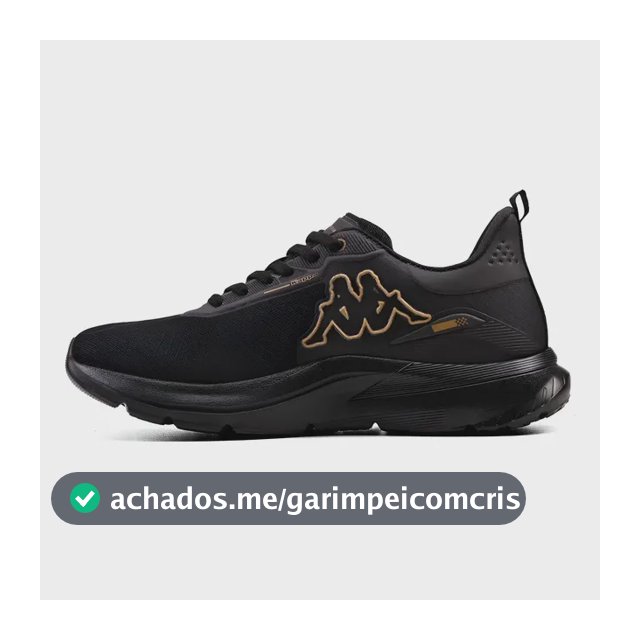 Tênis Kappa Park 2.0 Caminhada Conforto Academia  Unissex